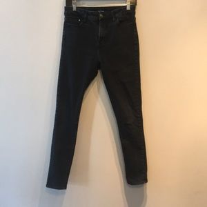 The kooples high waisted jeans in dark blue
